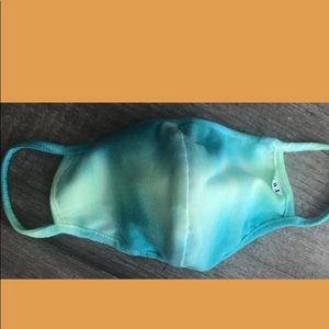 Breathable large mask- neon tie dye